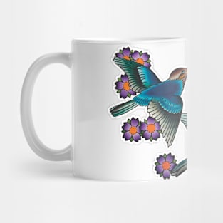 Flying Birds Tattoo Design Mug